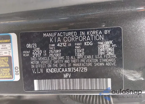 2024 Kia Seltos S z USA, uszkodzony, nr VIN KNDEUCAA1R7547219